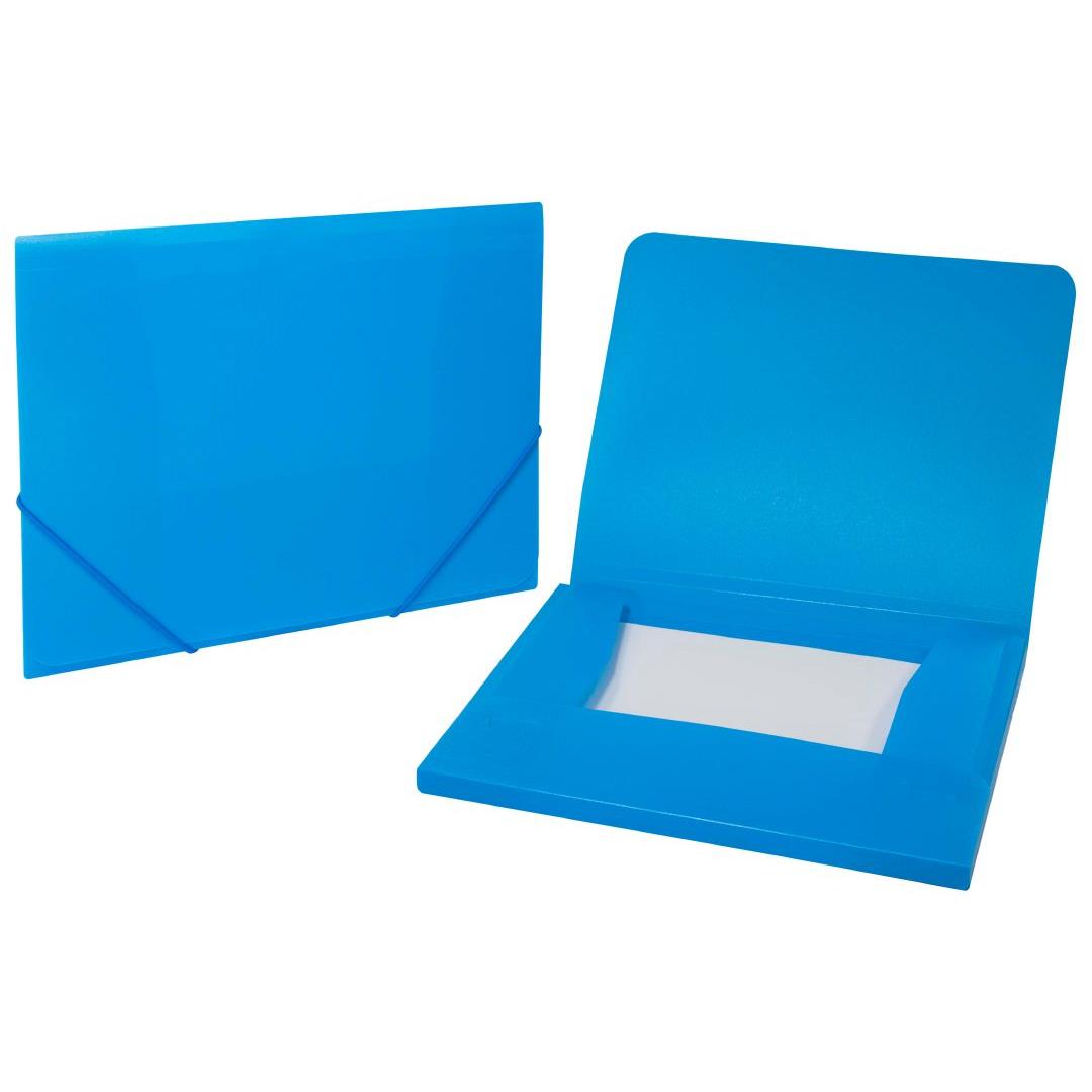 document wallet blue