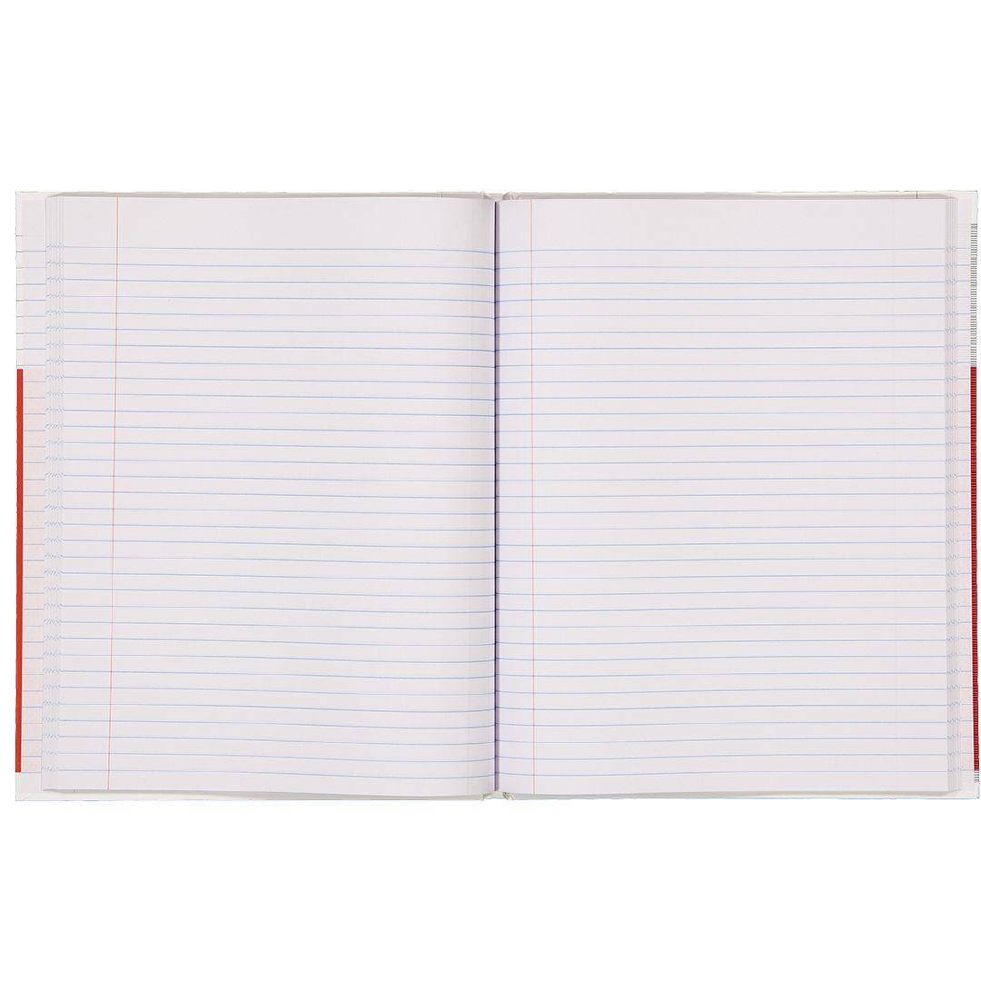 WS Lecture Book 2B5 7mm Ruled Hardcover 94 Leaf Red Mid | Warehouse ...