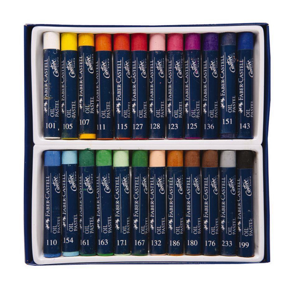 Faber-Castell - Crayon - soft pastel (pack of 24) 