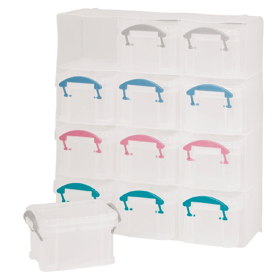 16-Latch Box Small Parts Organizer