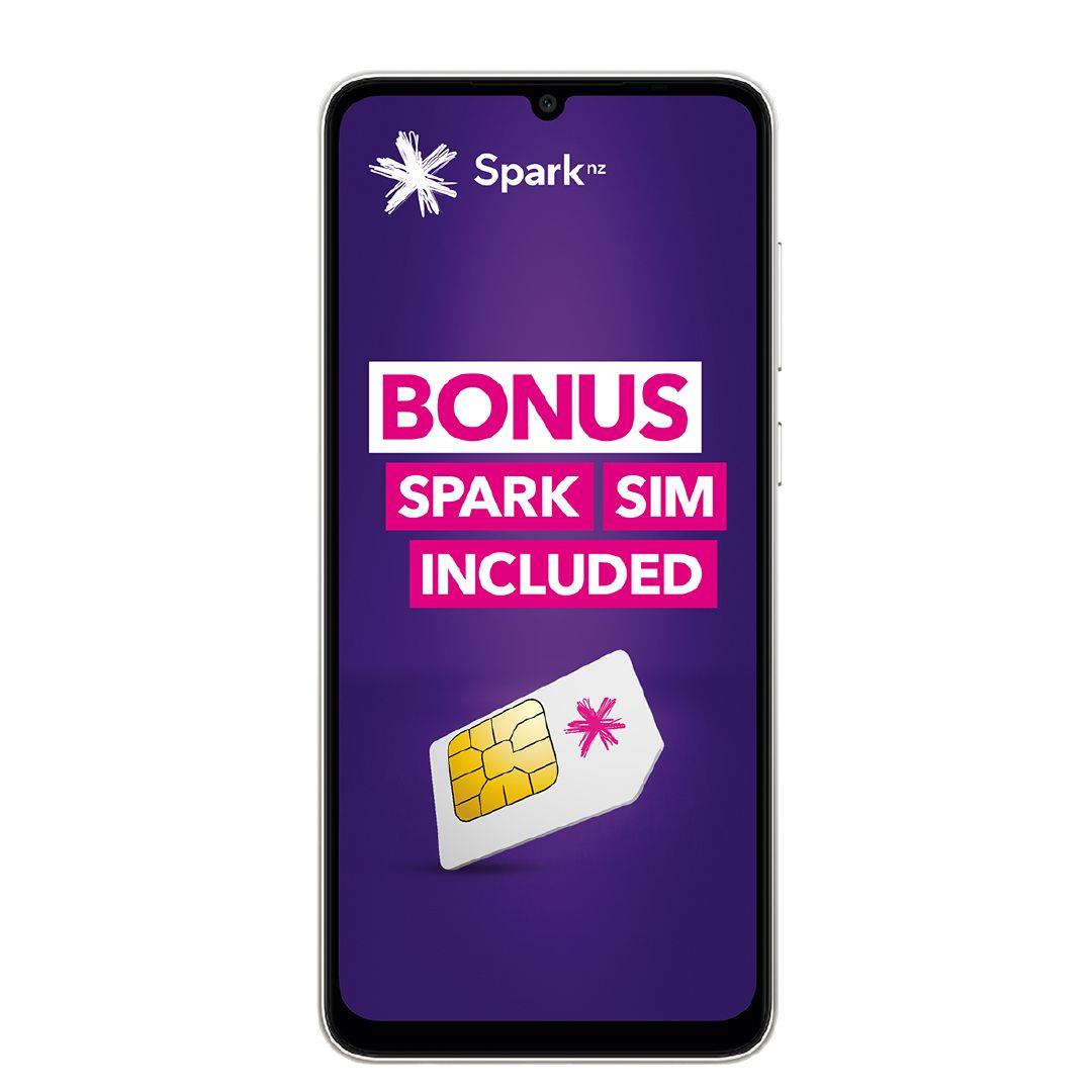 Spark Samsung Galaxy A05 64GB Bundle Silver Warehouse Stationery, NZ