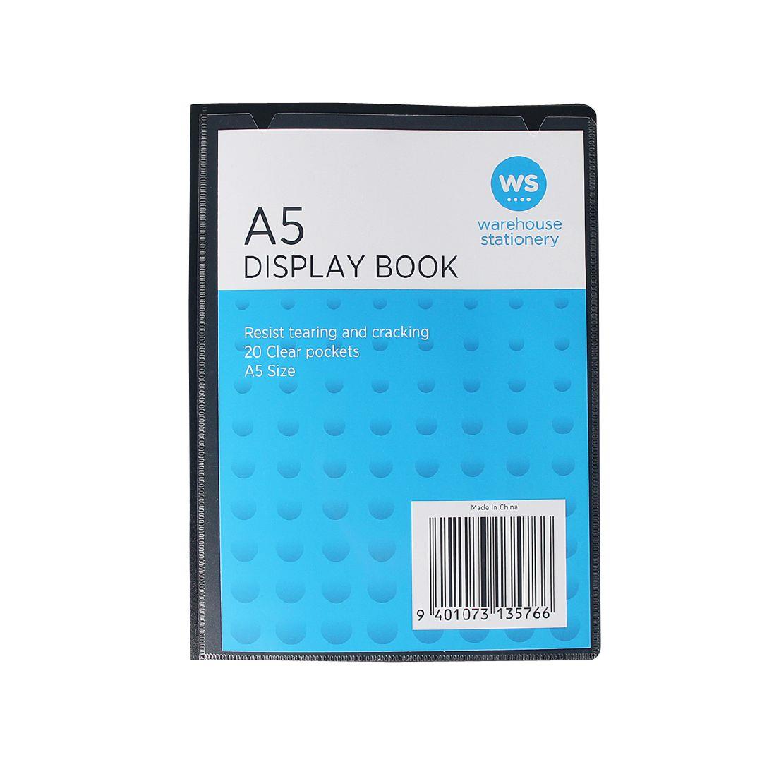 WS Display Book Front In A5 Warehouse Stationery, NZ