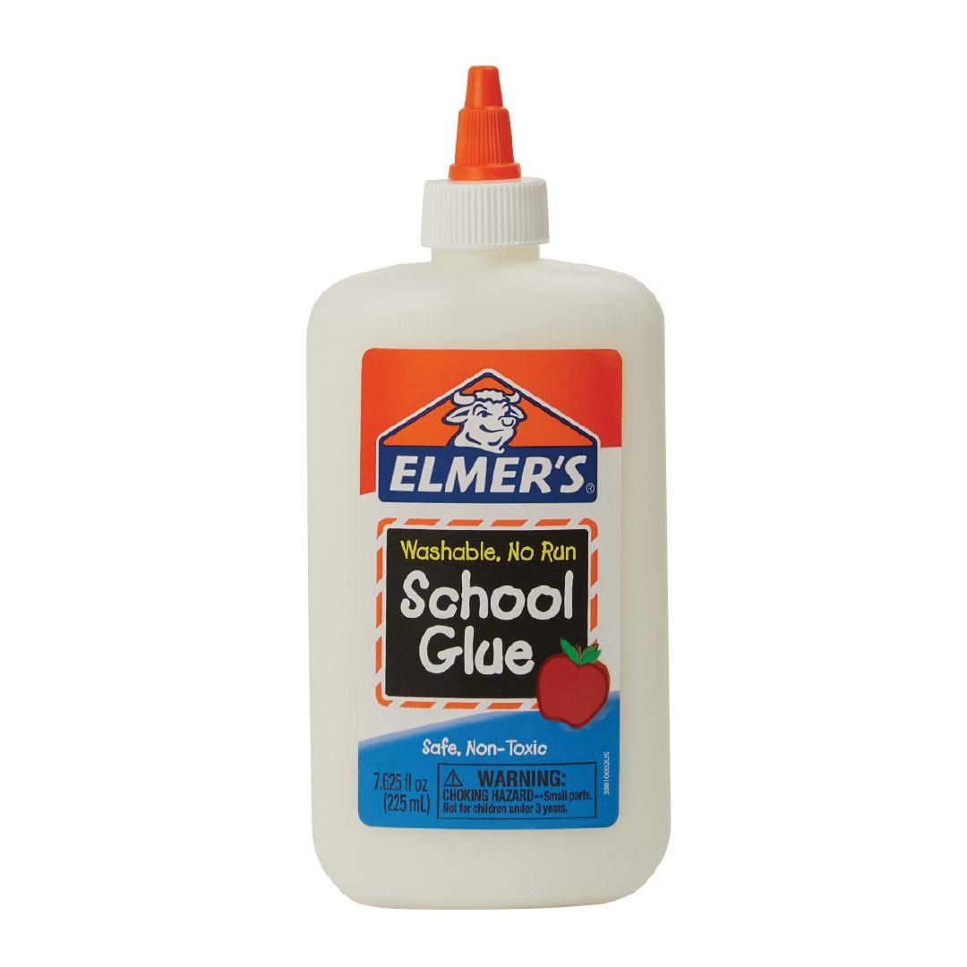 Elmer's PVA School Glue White Washable 225Ml White Warehouse