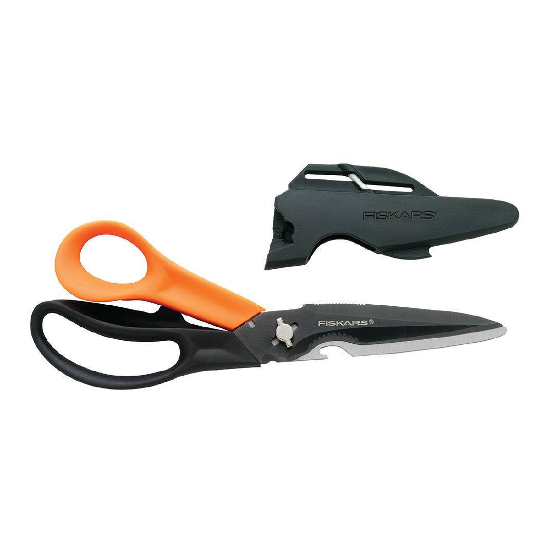 Fiskars 7 Softgrip Left Handed Student Scissors, 2 Pack, Blue (Ages 12+)