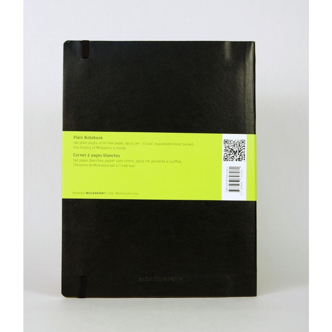 Moleskine Classic Soft Cover X Large Notebook Unruled Warehouse