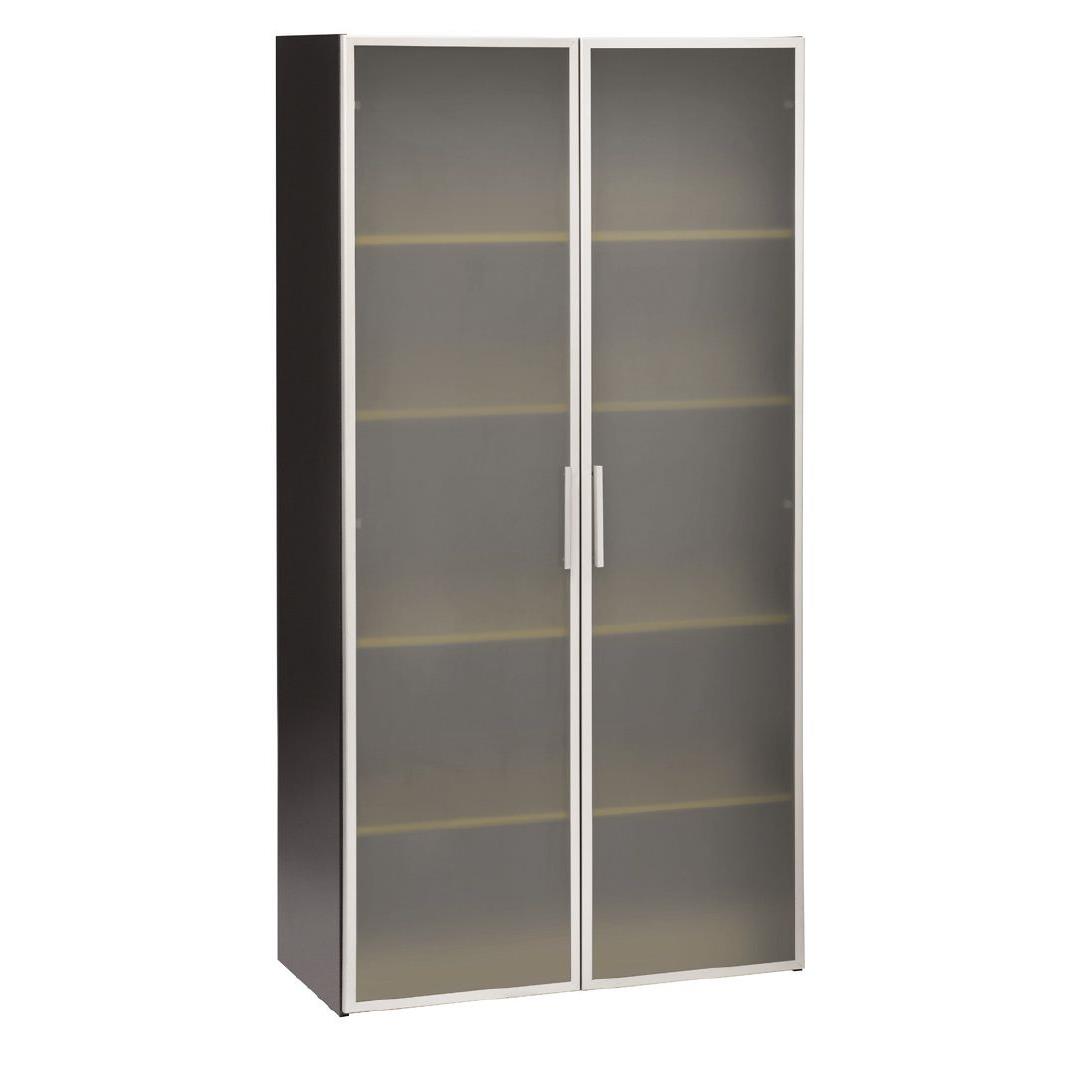 Jasper J Emerge Glass Doors Credenza 1800 White Ironstone