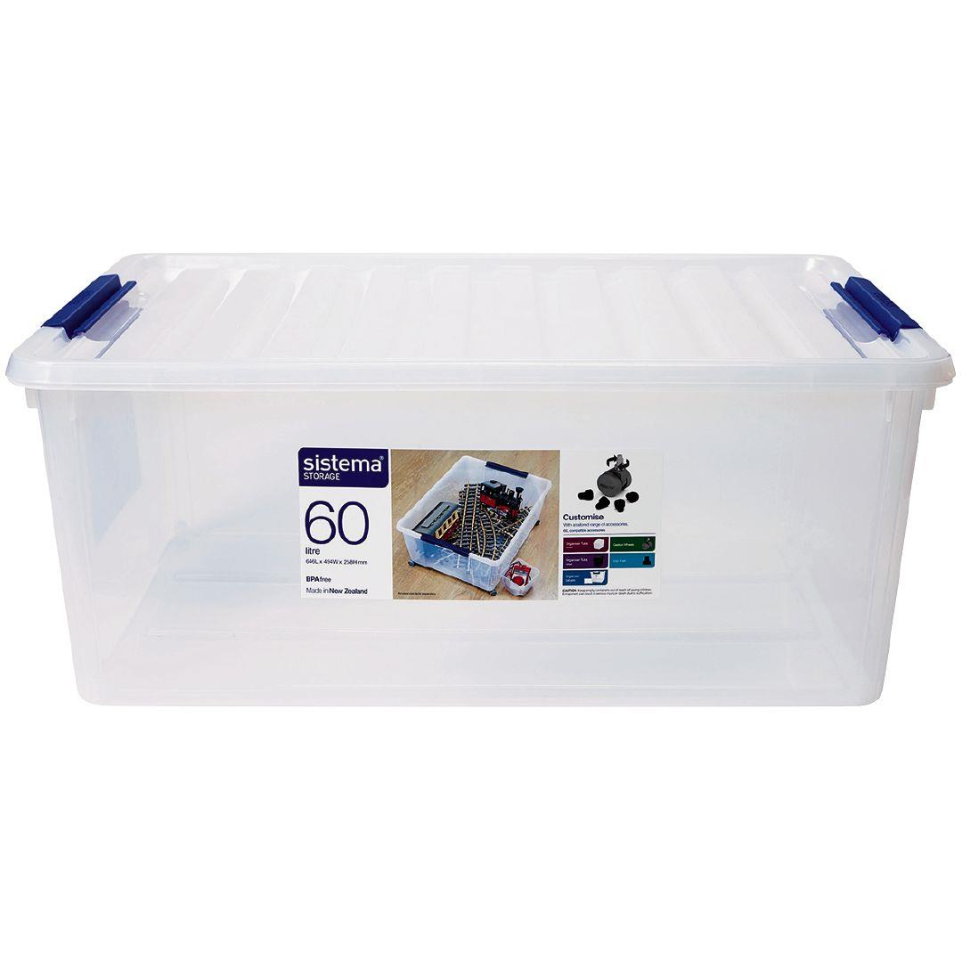 Sistema Storage Tub 14L - Clear