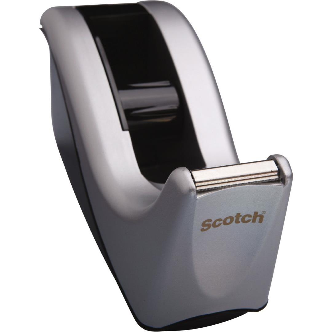 Scotch Tape Dispenser C60 Tech Silver Warehouse Stationery, NZ