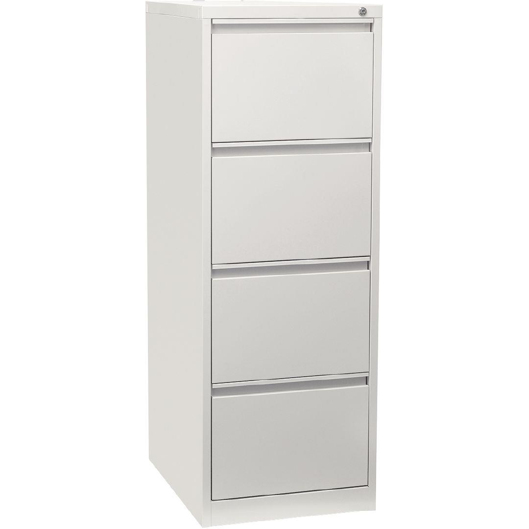 Precision Firstline 4 Drawer Vertical Filing White Warehouse