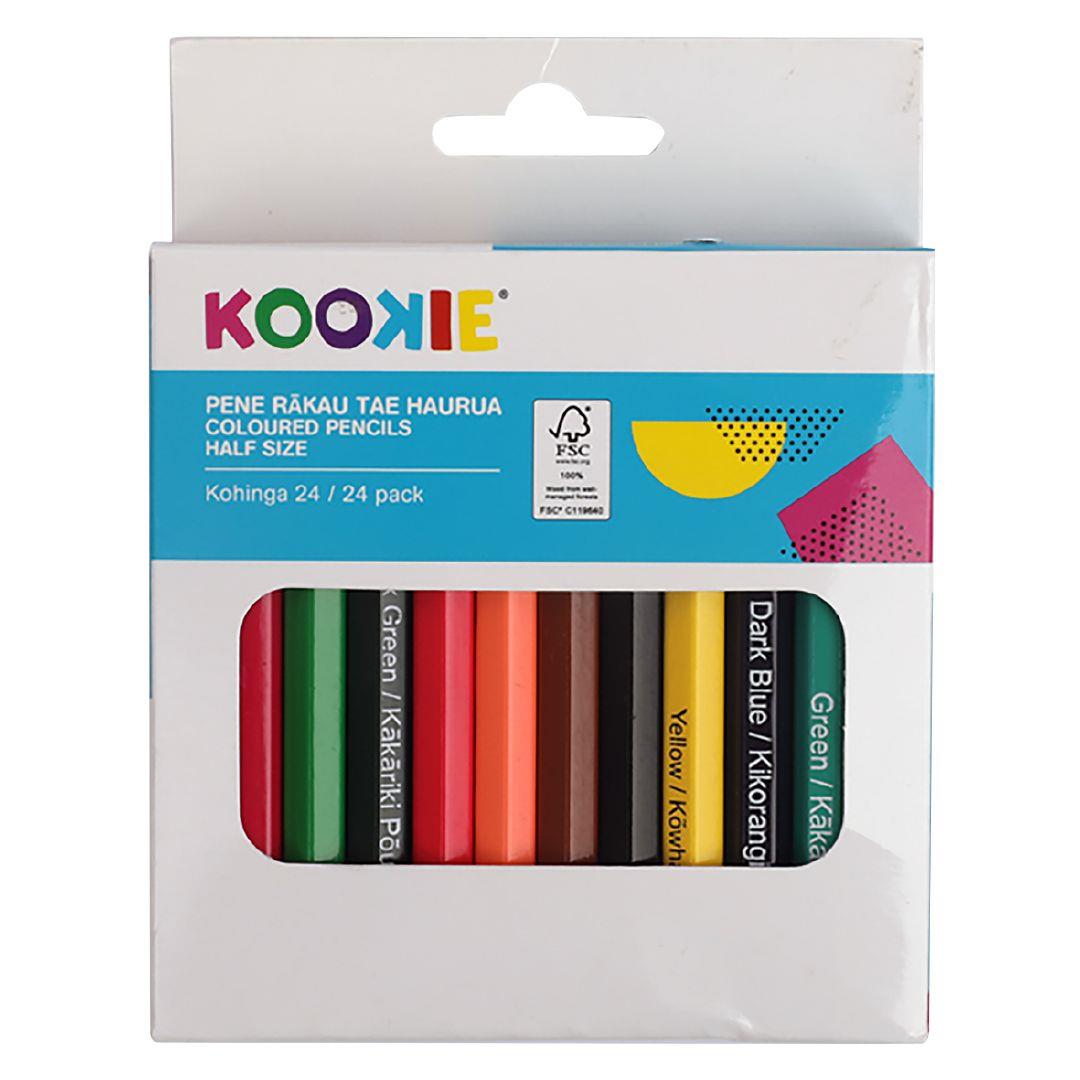 Classic Colours erasable colour pencils, wallet of 24