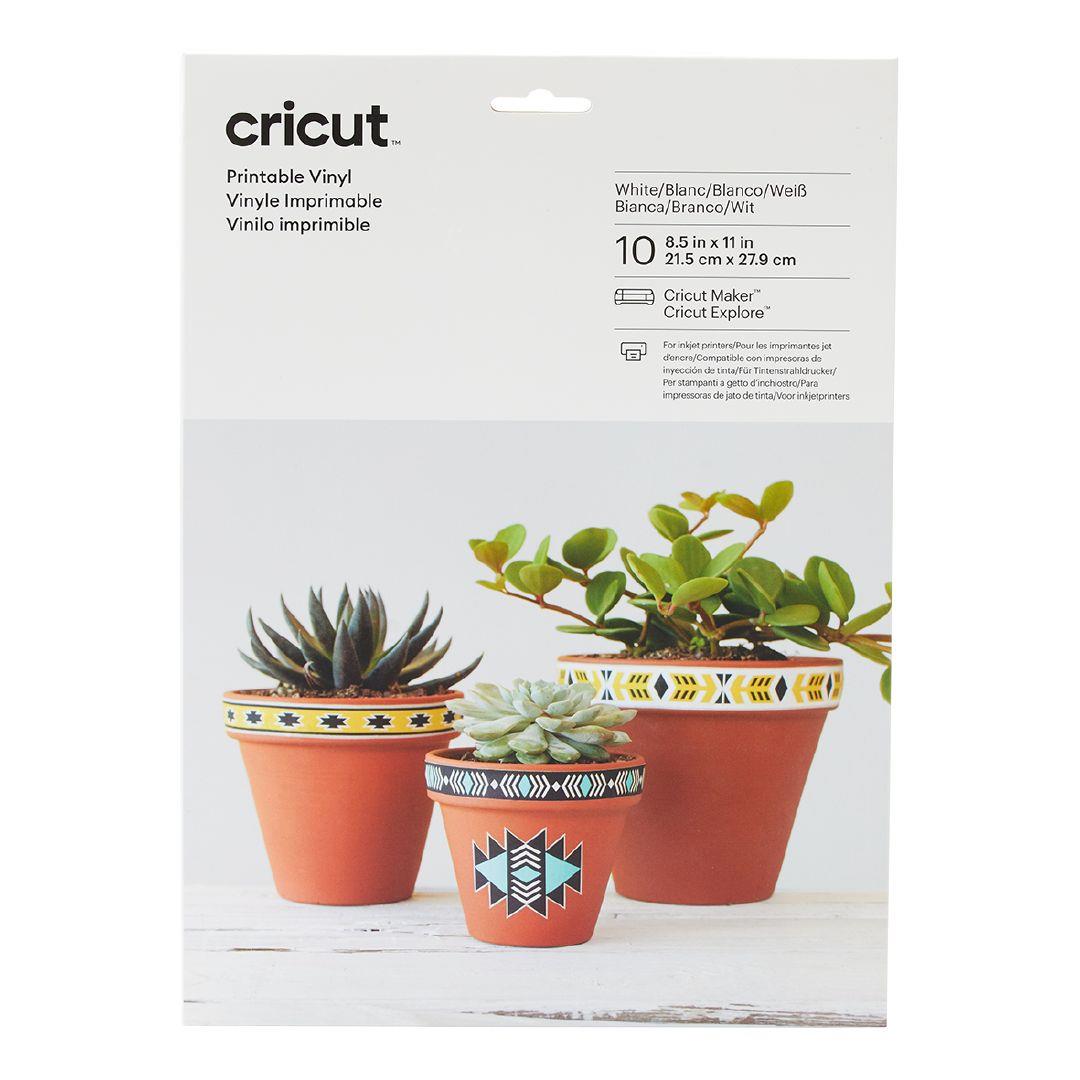 Cricut Printable Vinyl 8.5in x 11in 10 Pack | Warehouse Stationery, NZ