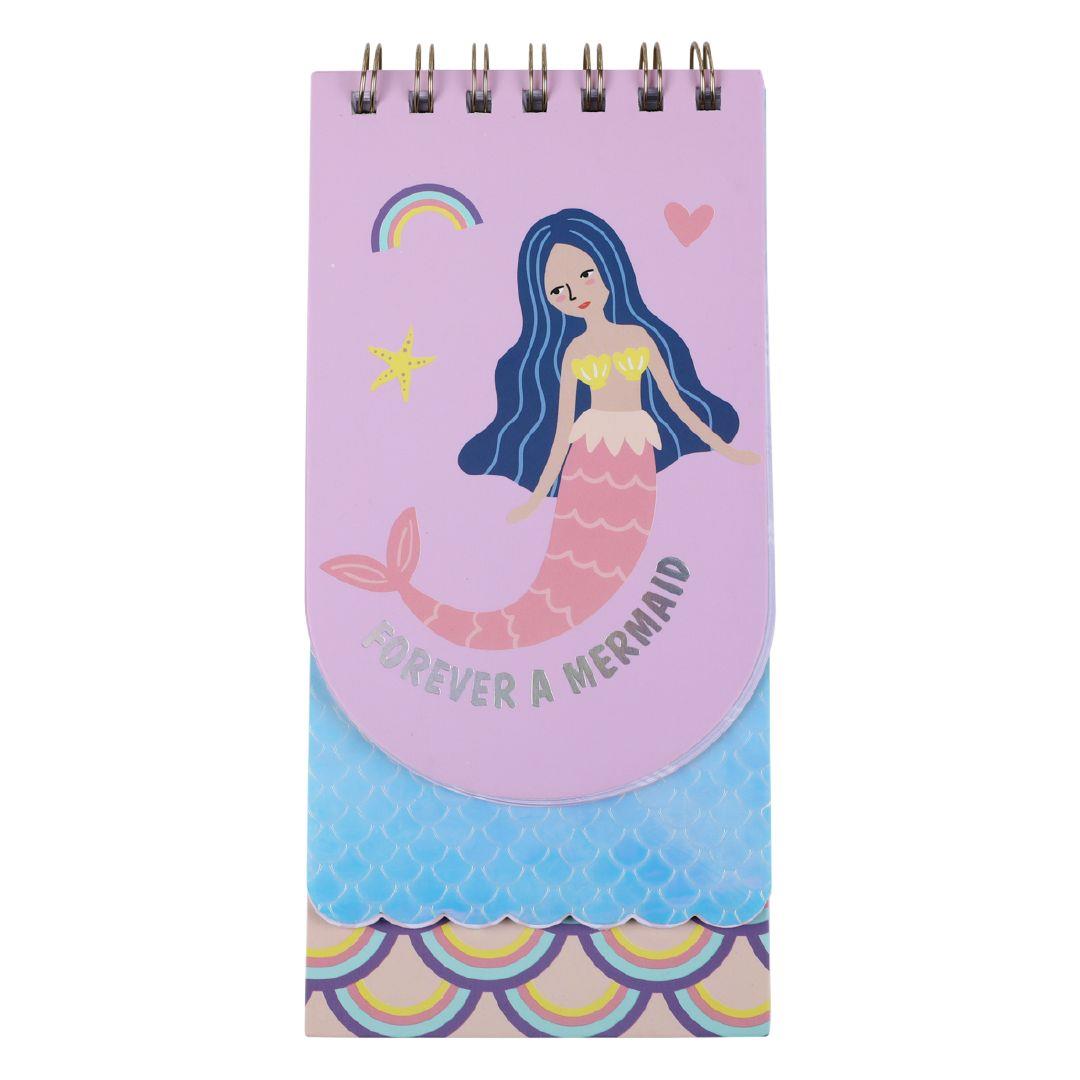 Kookie Notebook Mermaid Warehouse Stationery, NZ