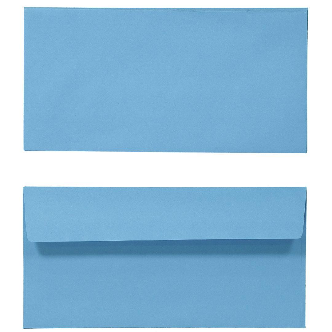 Create With DL Envelope Blue 25 Pack Warehouse Stationery, NZ