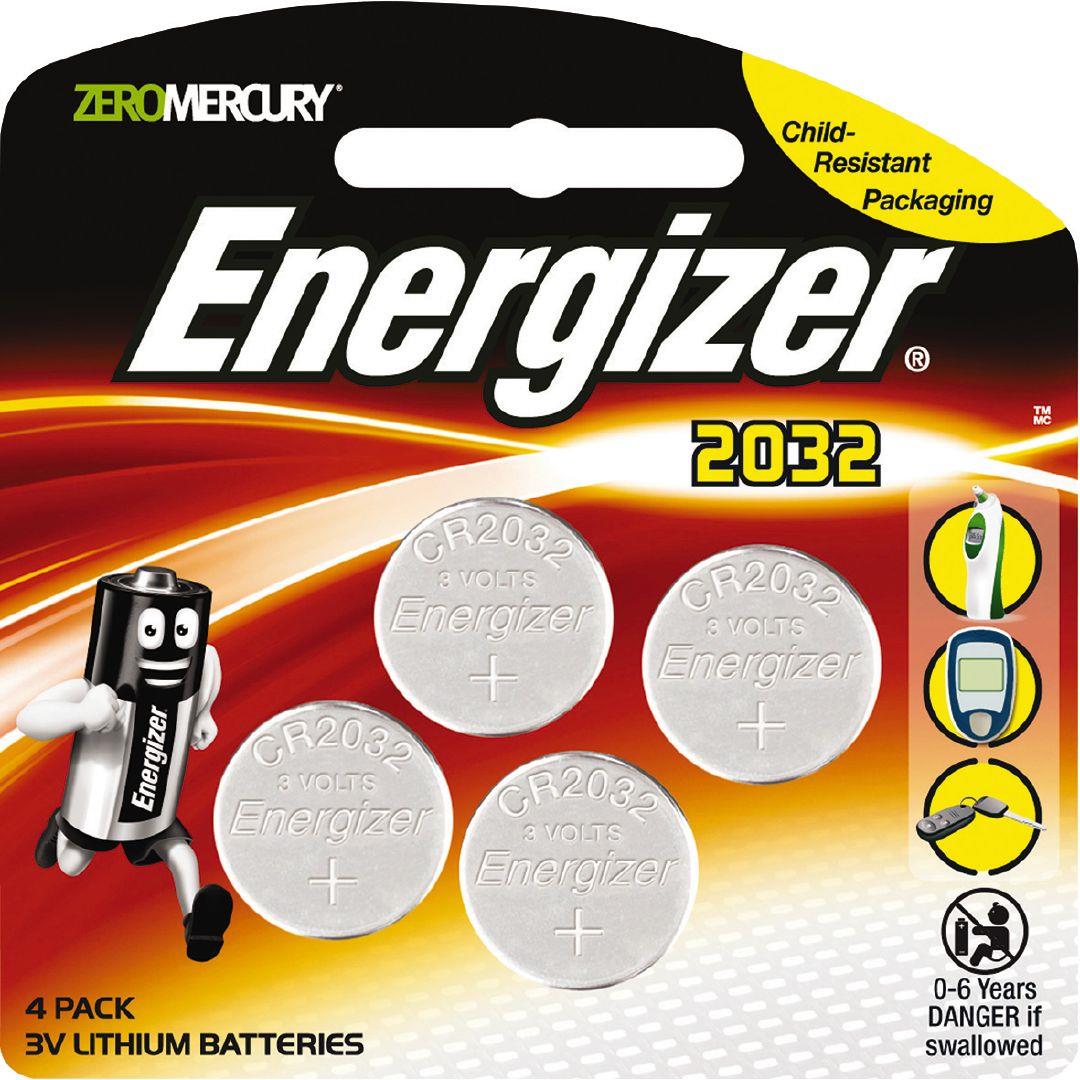 Energizer Lithium Coin Battery 2032 3V Warehouse Stationery, NZ