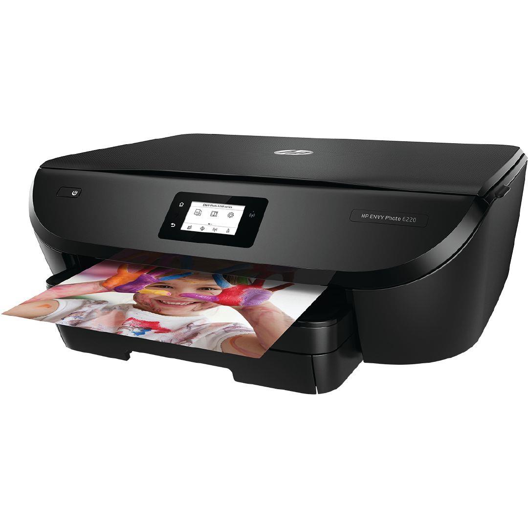 HP ENVY Photo 6220 All-in-One Printer Black | Warehouse Stationery, NZ