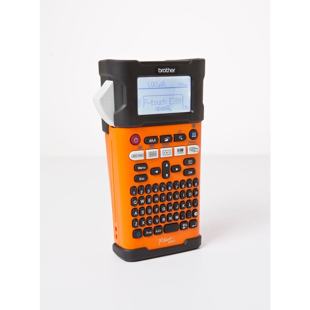 Brother Industrial Label Maker Pte300Vp Orange Warehouse Stationery, NZ