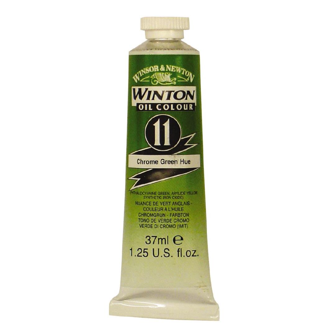Winsor & Newton Winton Oil Paint 37ml Chrome Hue Green Warehouse Stationery, NZ