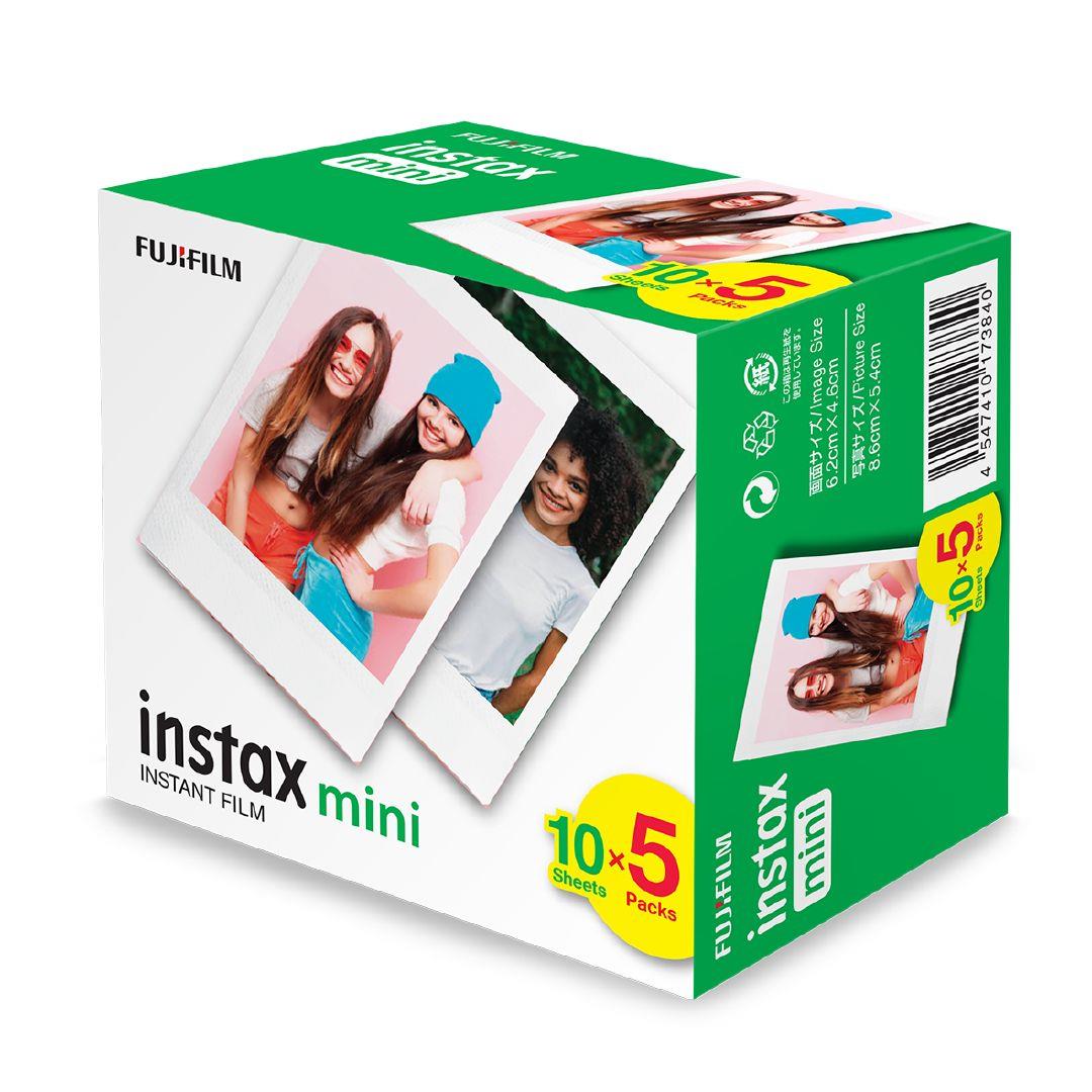 Fujifilm Instax Mini 12 Instant Camera Blossom Pink with Fujifilm Instant  Mini Film Value Pack (40 Sheets) with Accessories Including Carrying Case
