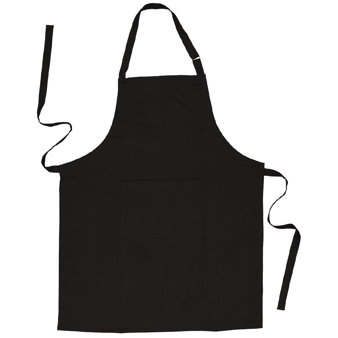 Living & Co Apron Black 70cm x 90cm | Warehouse Stationery, NZ