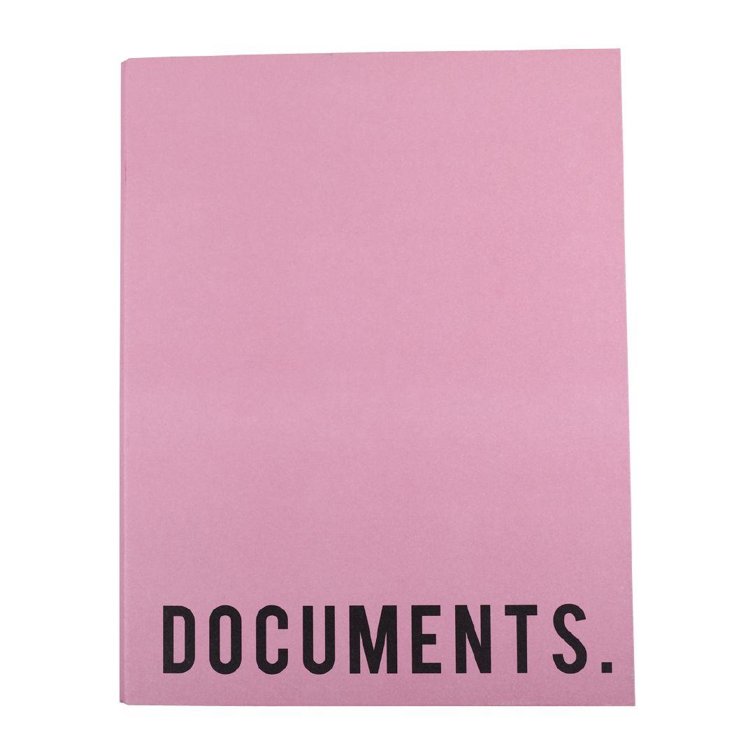 Uniti Colour Pop 2D Ringbinder Matt Rose Warehouse Stationery, NZ