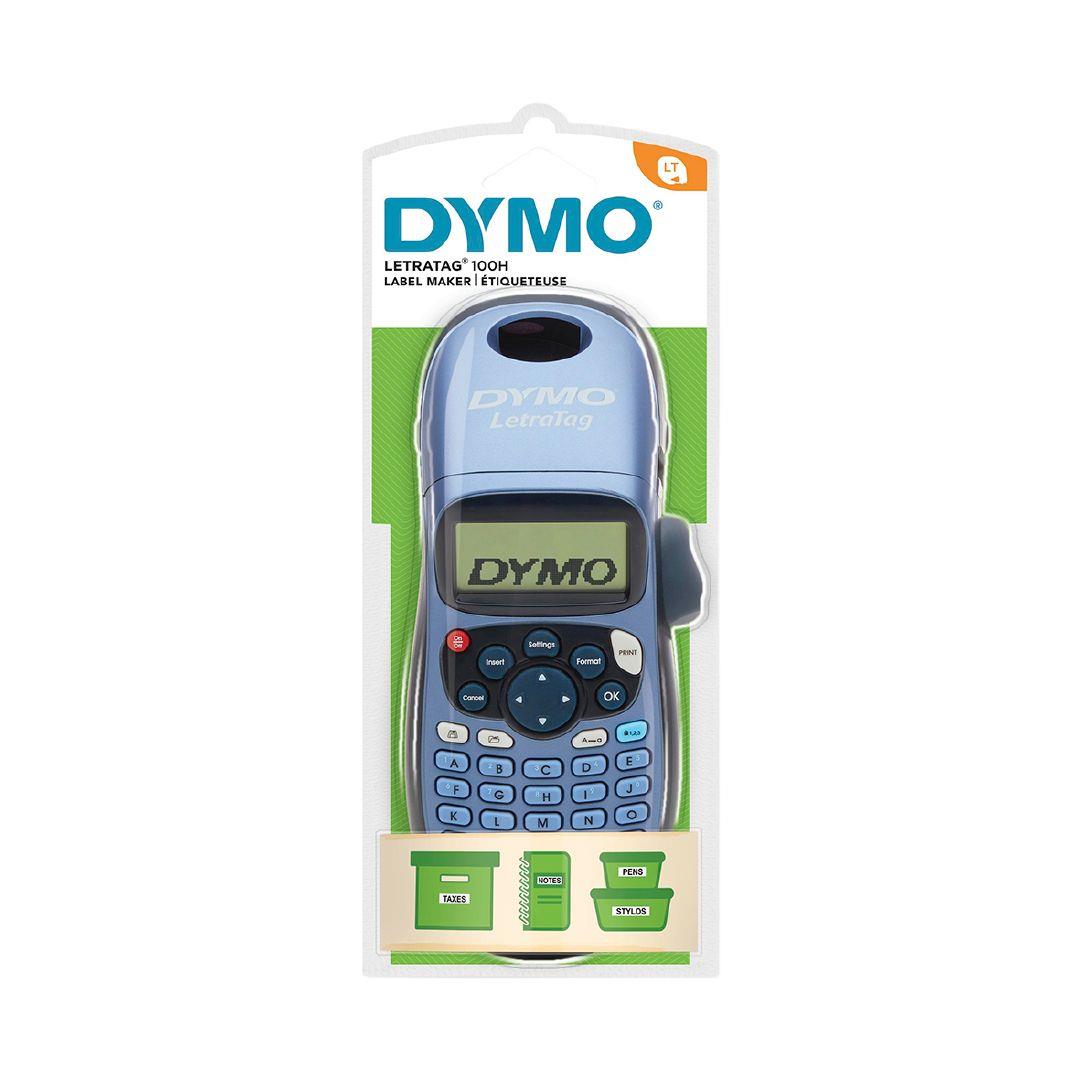 Dymo LetraTag LT100H Handheld Label Maker Blue Warehouse Stationery, NZ