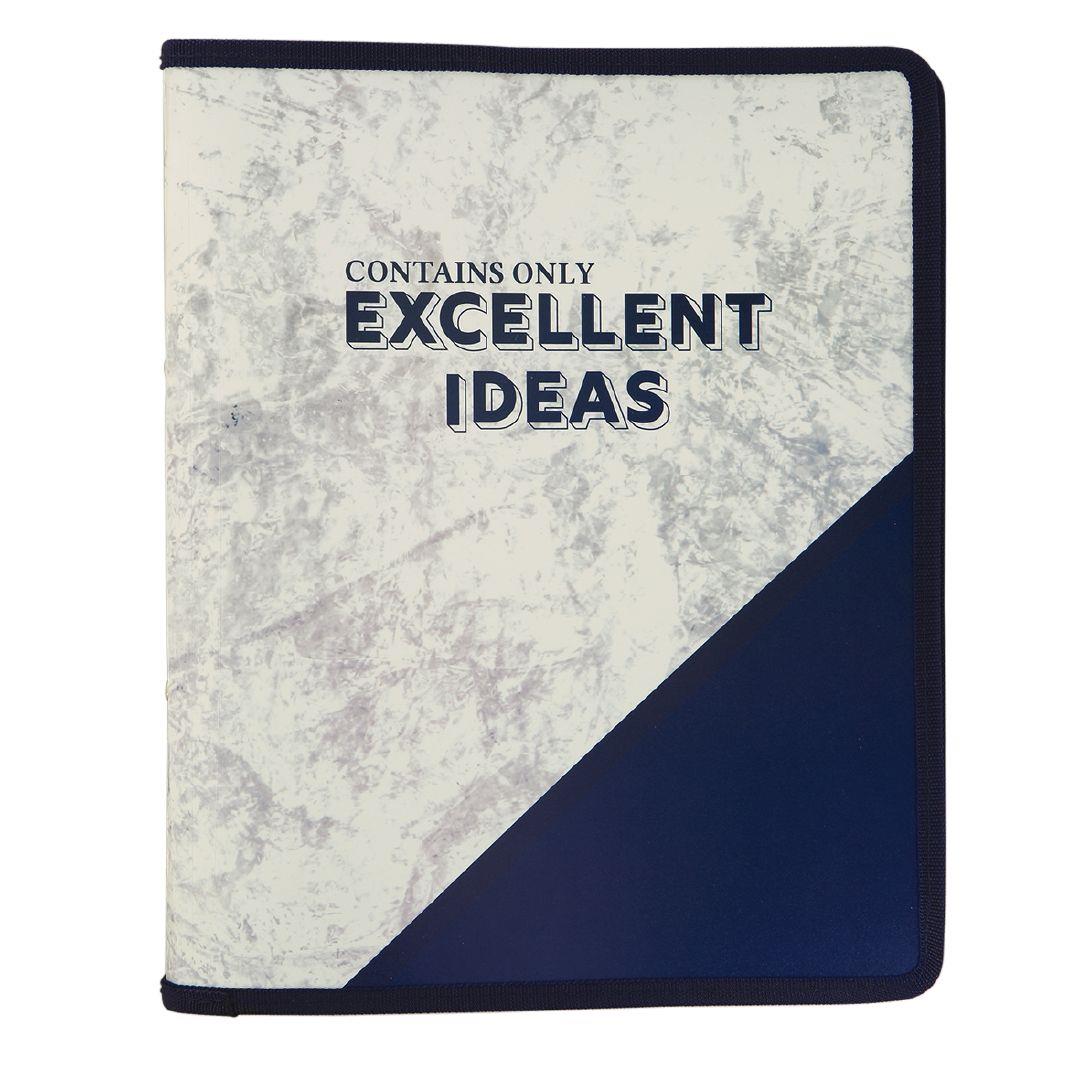 Uniti Fun & Funky Q4 Zip Zip Folder Excellent Ideas White ...