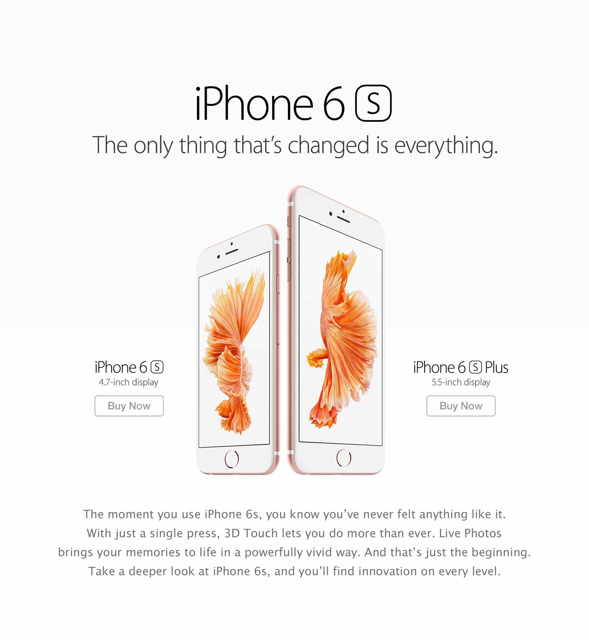 iphone6s learn more